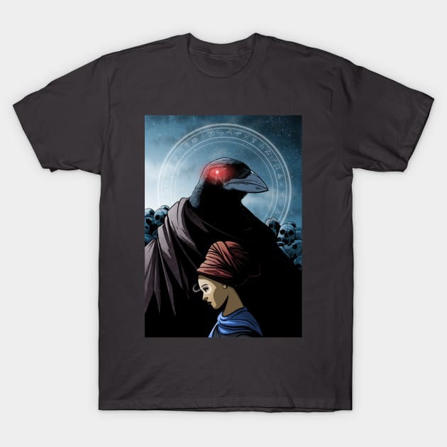 The Witch & The Protector - The Forty Servants T-Shirt by Adventures In Woo Woo